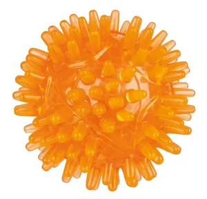 Svietiaca ježatá loptička, termoplastová guma (TPR) 5 cm